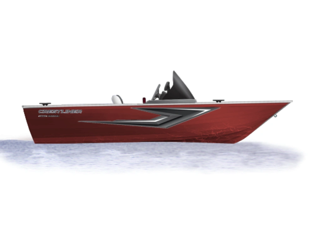 2025 Crestliner 1650 Kodiak Wt - Fire Red alt