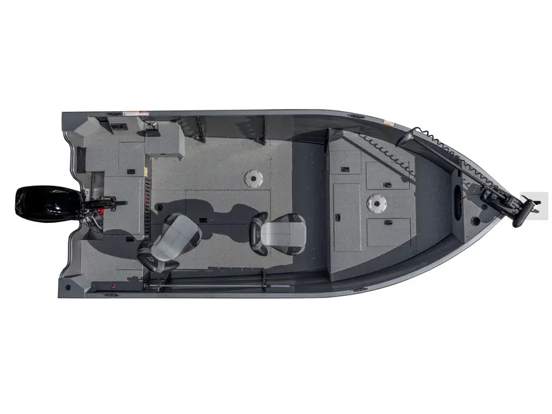 Crestliner 1650 KODIAK TILLER - Silver Metallic 2025