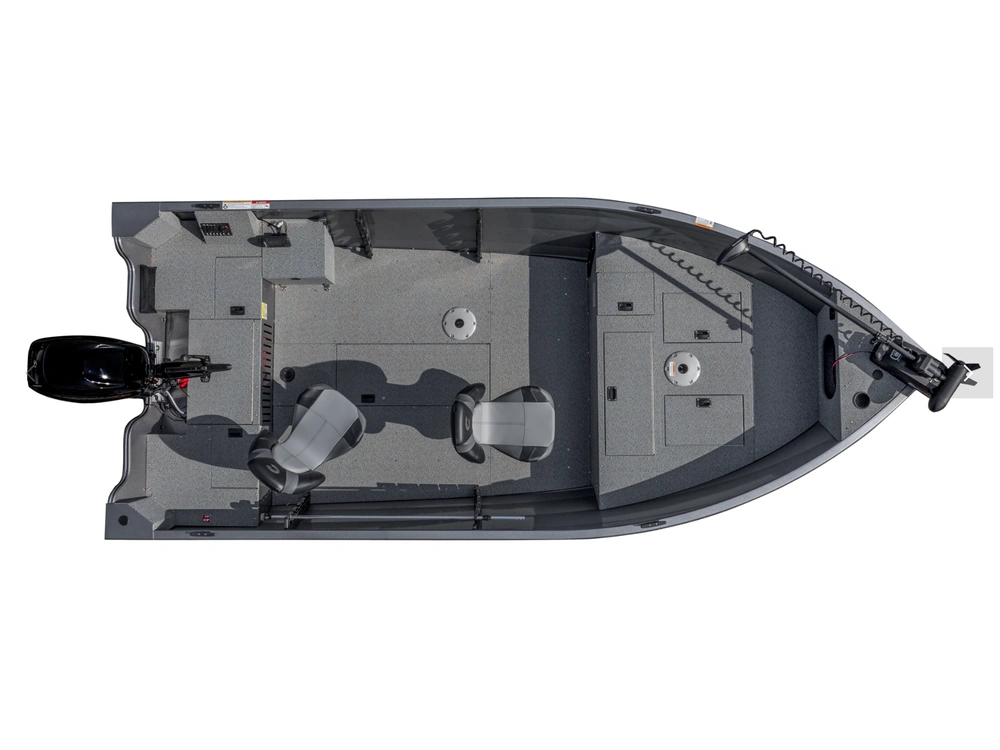 2025 Crestliner 1650 Kodiak Tiller - Gun Metal alt