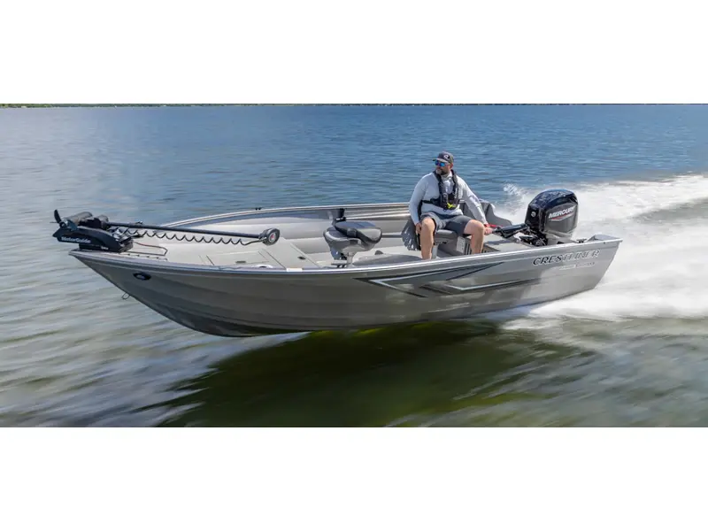 Crestliner 1650 KODIAK TILLER - Silver Metallic 2025