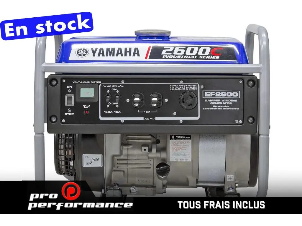 Yamaha Génératrice - EF26C 2024