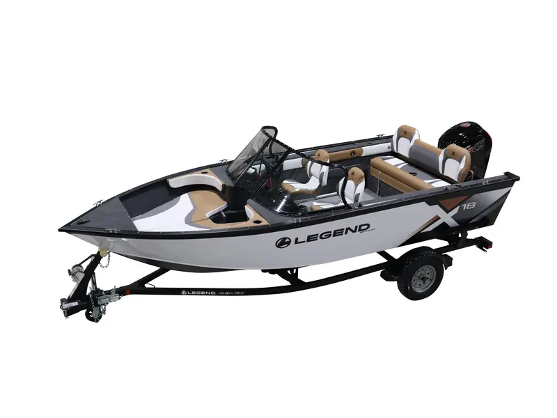 Legend X18 w/ 90 ELPT 4S Merc, galv trailer & bow to stern cover 2024