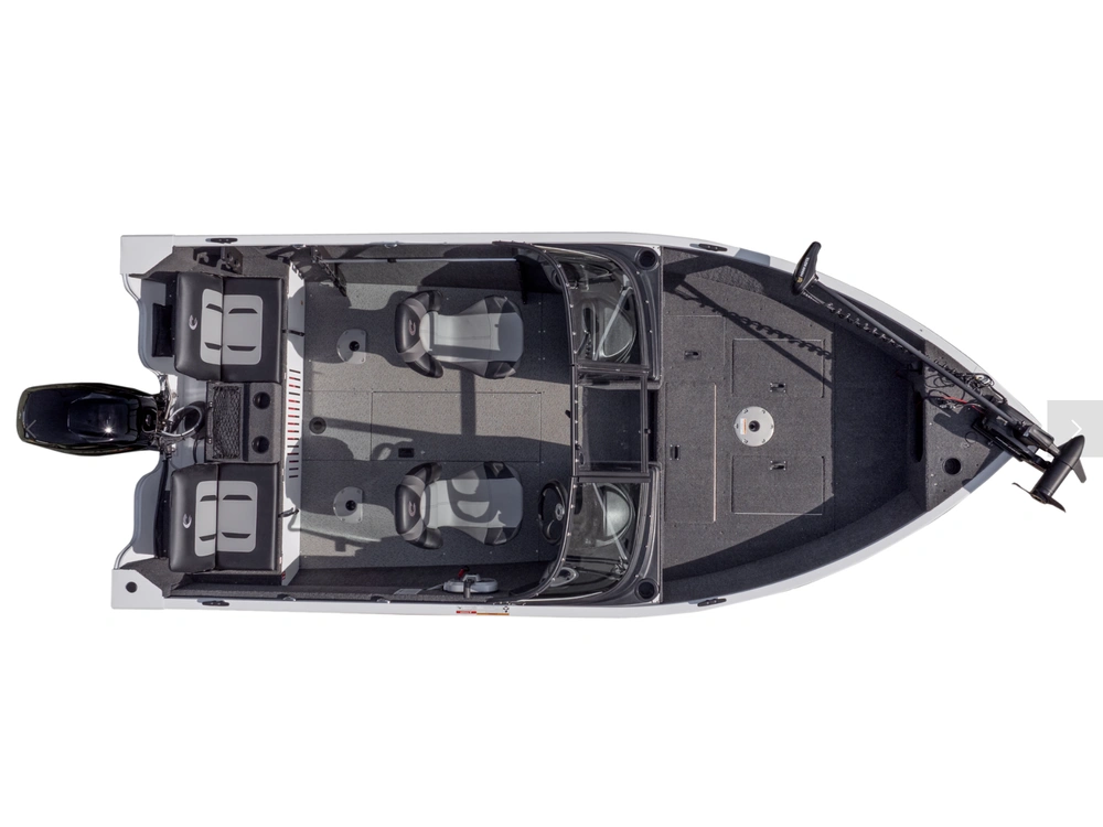 2025 Crestliner 1650 Kodiak Wt - Black Metallic alt