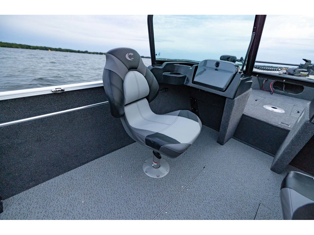 2025 Crestliner 1650 Kodiak Wt - Fire Red alt