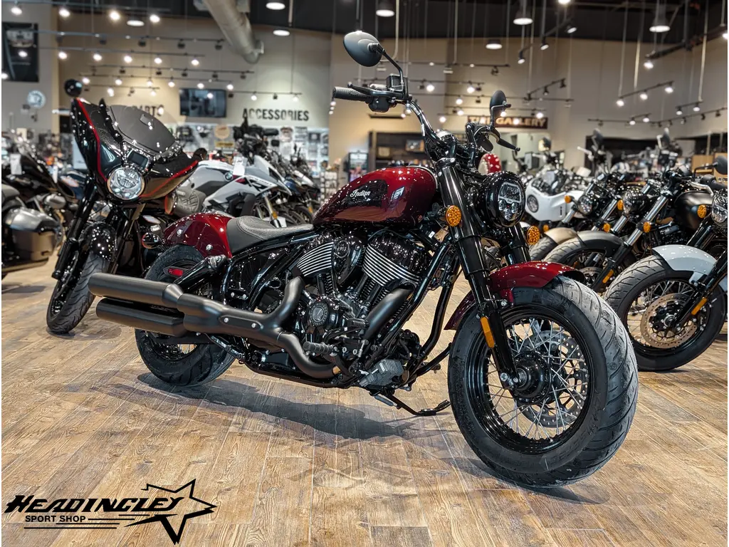 2025 Indian Motorcycle Chief Bobber Dark Horse // Maroon Metallic