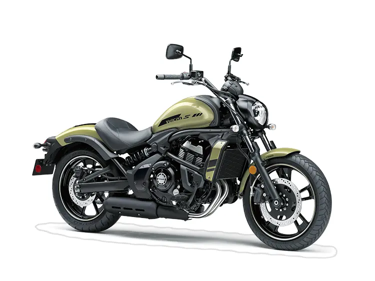 Kawasaki KAWASAKI VULCAN S ABS KAKI SABLE NOUVEAU/ÉBÈNE EN650DRFAN 2024