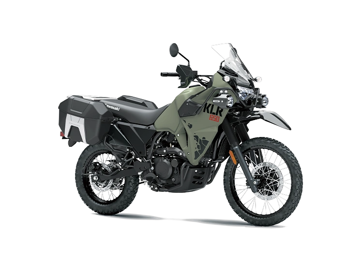 Kawasaki Klr650 Adventure Vert Sauge Perle Mat Klr650hrfan 2024 alt