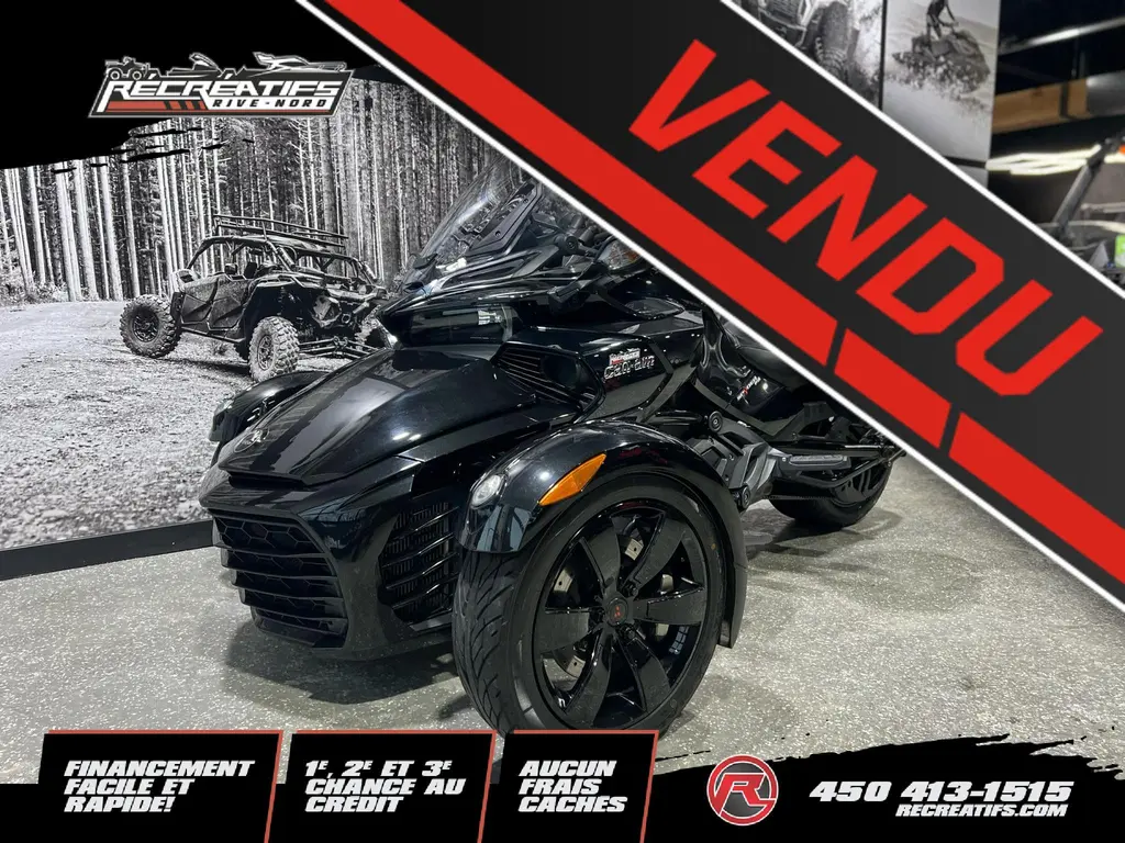Can-Am SPYDER F3 SE6 2018 - **SACOCHE RIGIDE!!**