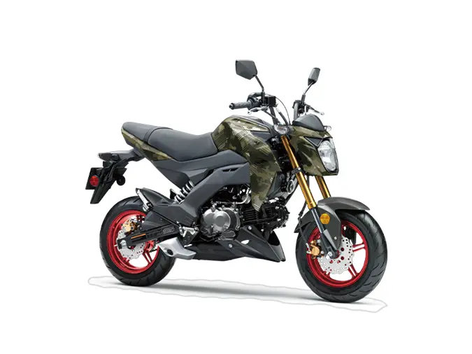 New 2025 Kawasaki Z125 PRO // Cypher Camo Beige in Headingley