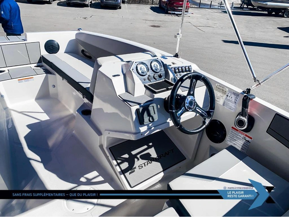 2025 Starcraft Sv 16 Ob 75hp Deck Boat Bateau Ponté alt