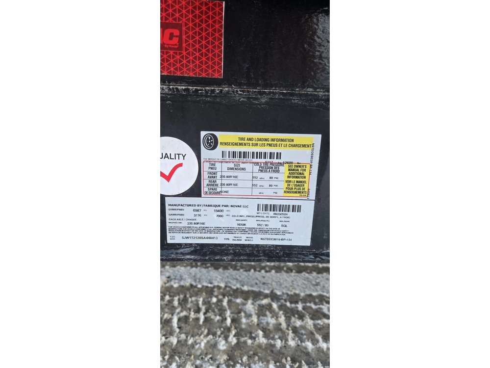 2025 Sure-trac 7x16 Drop Deck Ta 15.4k alt