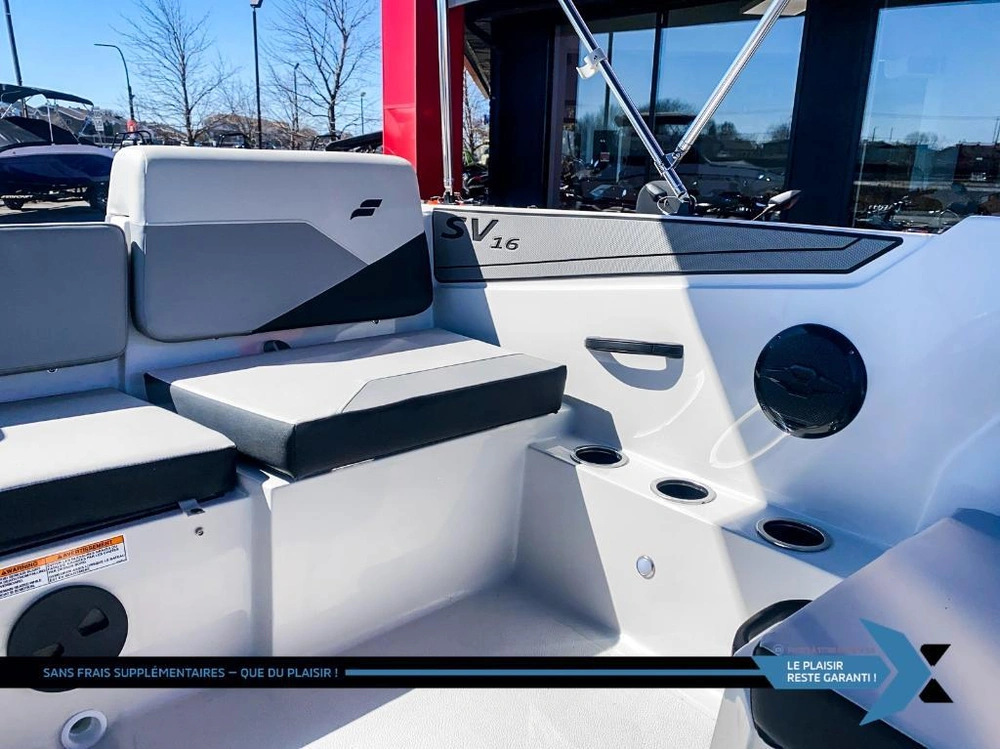 2025 Starcraft Sv 16 Ob 75hp Deck Boat Bateau Ponté alt