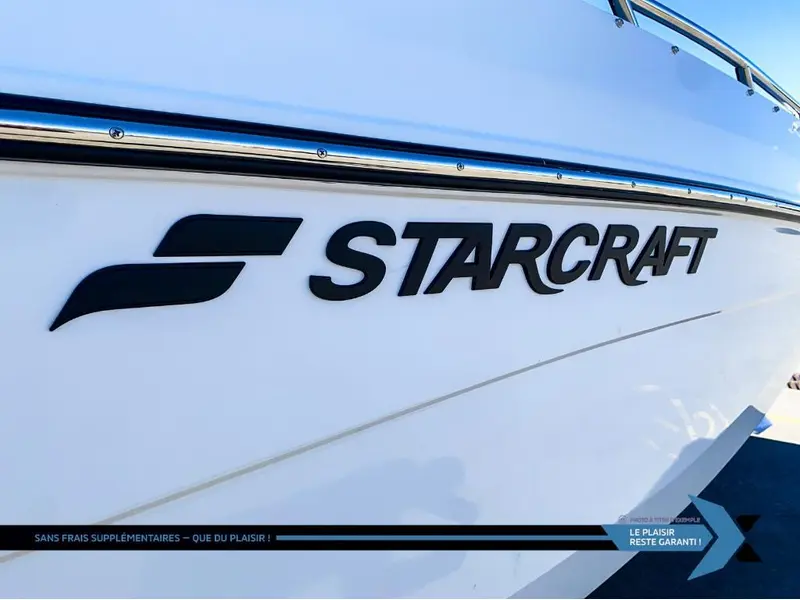 Starcraft SVX 190 OB 140HP deck boat bateau Ponté 2025
