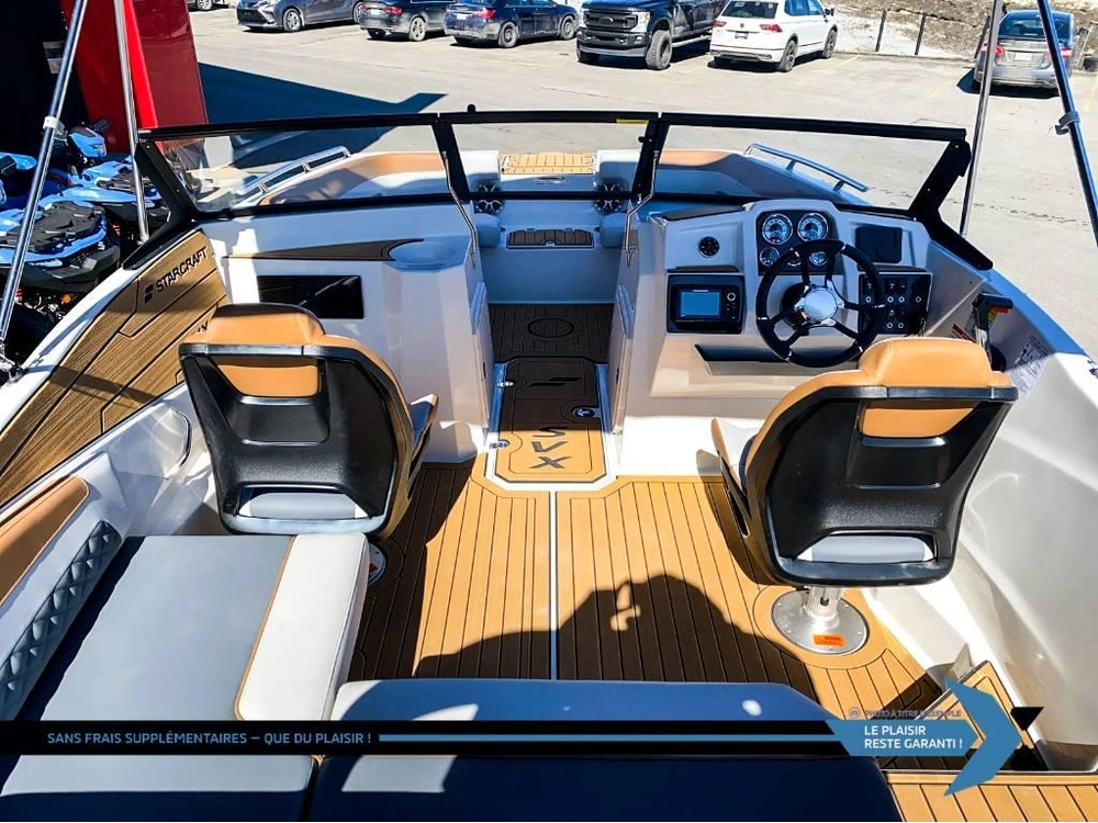 Starcraft Svx 190 Ob 140hp Deck Boat Bateau Ponté 2025 alt