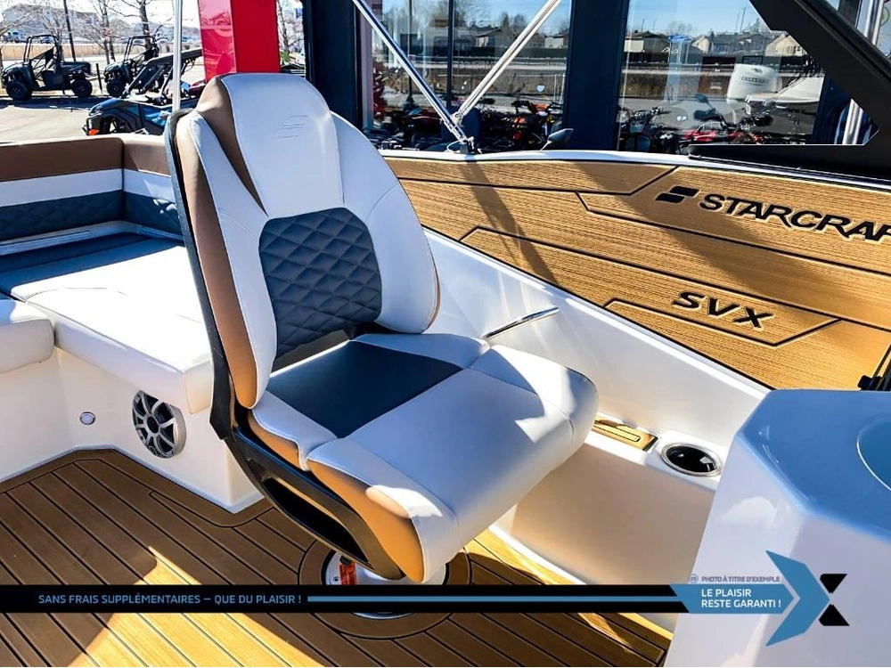 Starcraft Svx 190 Ob 140hp Deck Boat Bateau Ponté 2025 alt