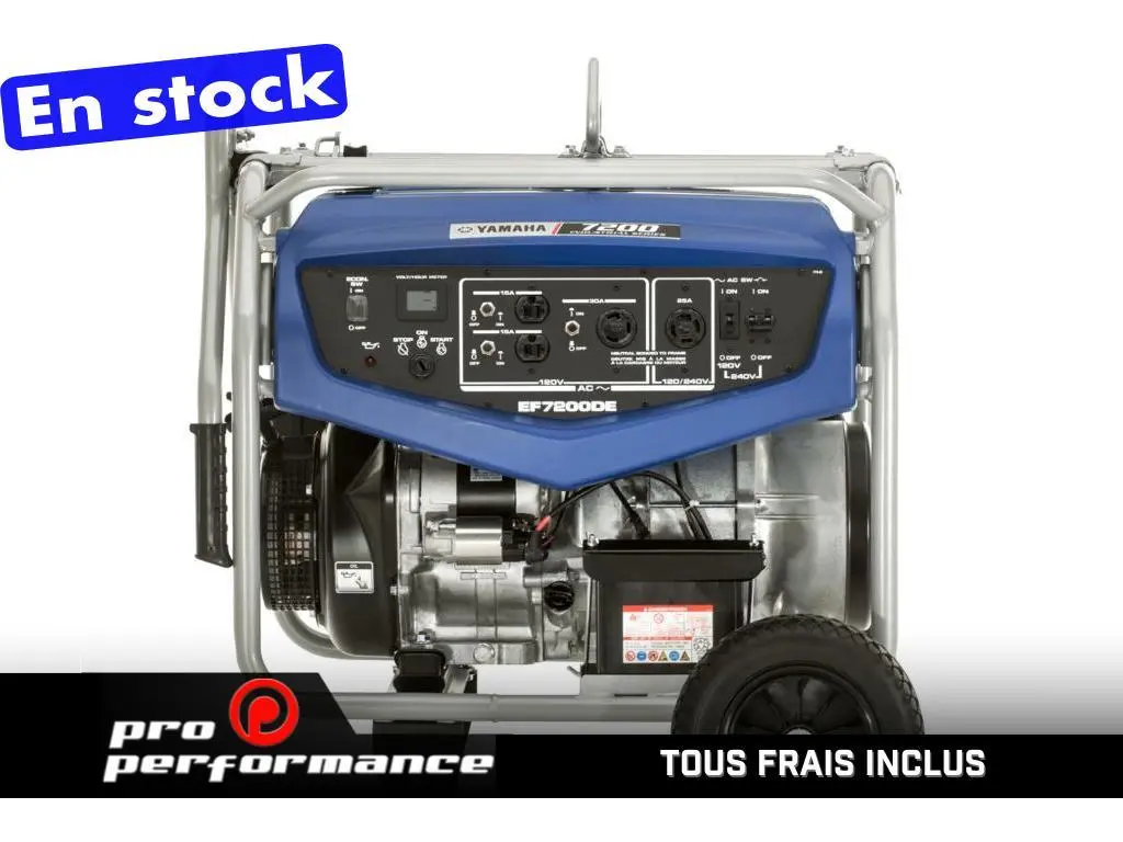 Yamaha Génératrice - EF7200DE 2023