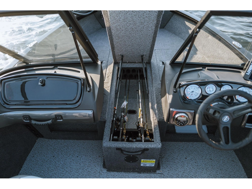 2025 Crestliner 1750 Hawk Wt Jumpseat - Gun Metal alt