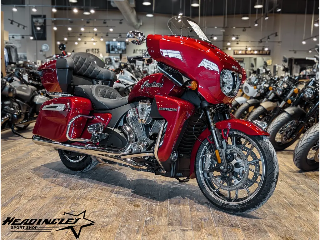 2025 Indian Motorcycle Roadmaster PowerPlus Limited with 112 + Rider Assist Package // Sunset Red Metallic