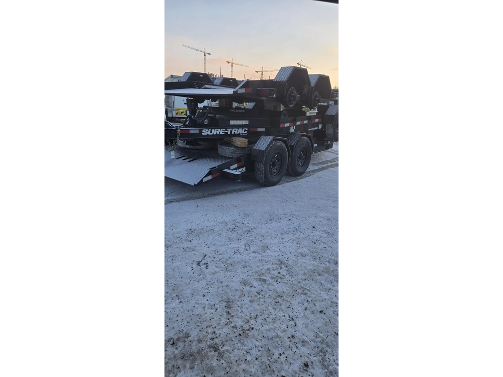 2025 Sure-trac 7x14 Drop Deck Ta 15.4k alt