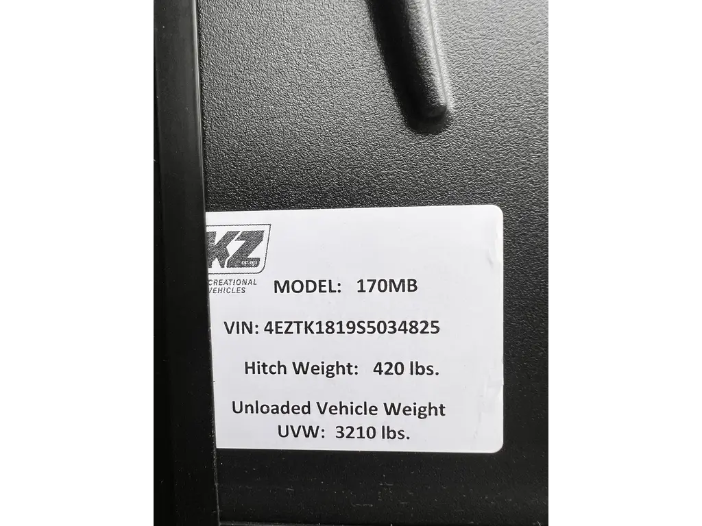 New 2026 KZ-RV SPORTSMEN CLASSIC in Saint-Jean-sur-Richelieu