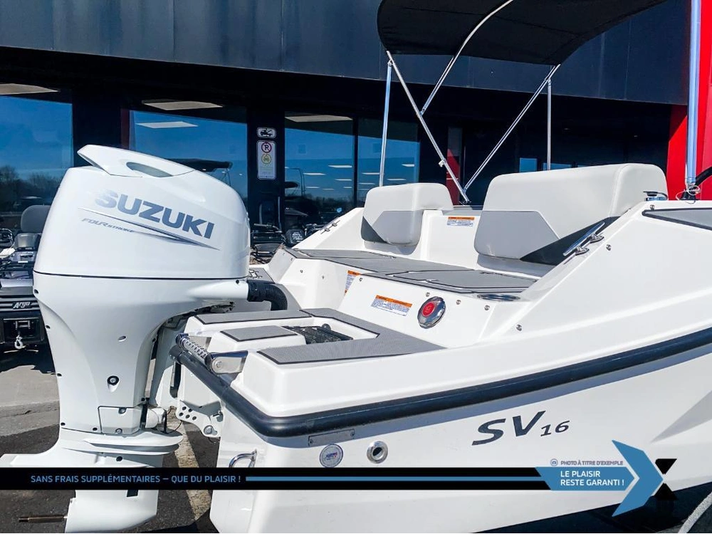 2025 Starcraft Sv 16 Ob 75hp Deck Boat Bateau Ponté Element E16 Bayliner alt