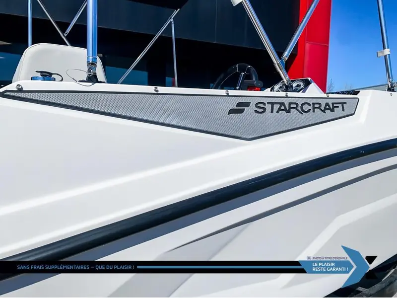 STARCRAFT SV 16 OB 75HP deck boat bateau Ponté 2025