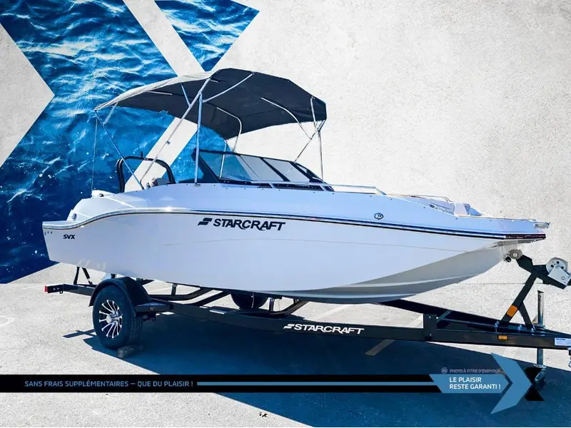 Starcraft SVX 190 OB 140HP deck boat bateau Ponté 2025