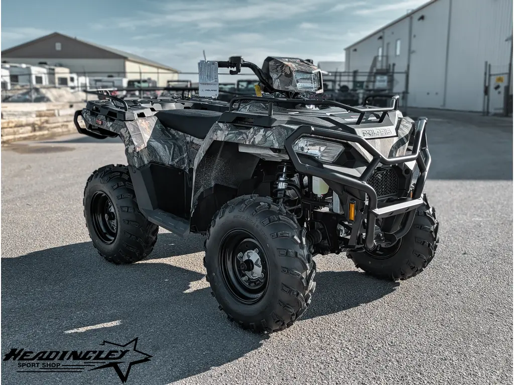 2025 Polaris Sportsman 570 EPS // Polaris Pursuit Camo w/ Rear Bumper