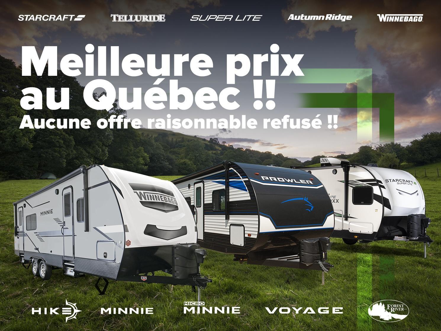 2025 Forest River CHEROKEE 26DBH BLACK LABEL MEILLEUR PRIX AU QUÉBEC