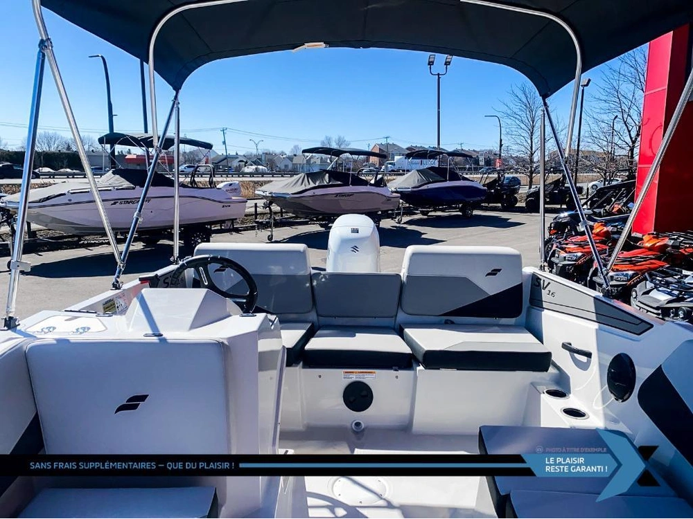 2025 Starcraft Sv 16 Ob 75hp Deck Boat Bateau Ponté Element E16 Bayliner alt