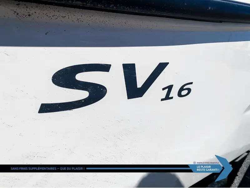 STARCRAFT SV 16 OB 75HP deck boat bateau Ponté 2025