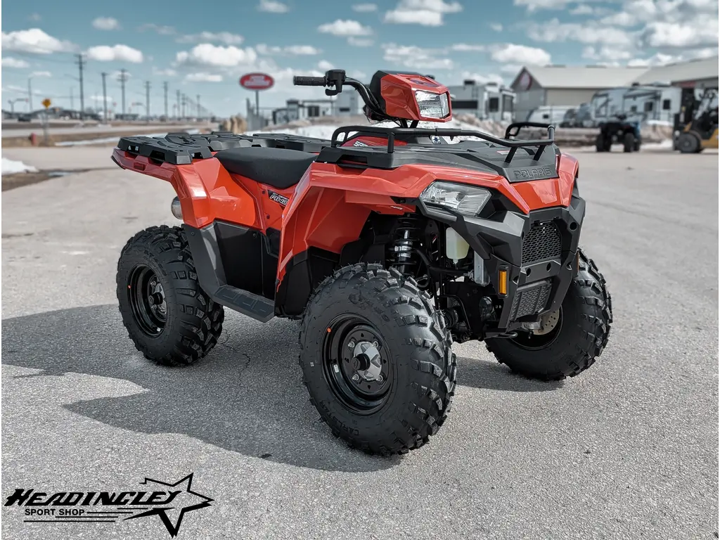 2025 Polaris Sportsman 570 // Orange Rust 
