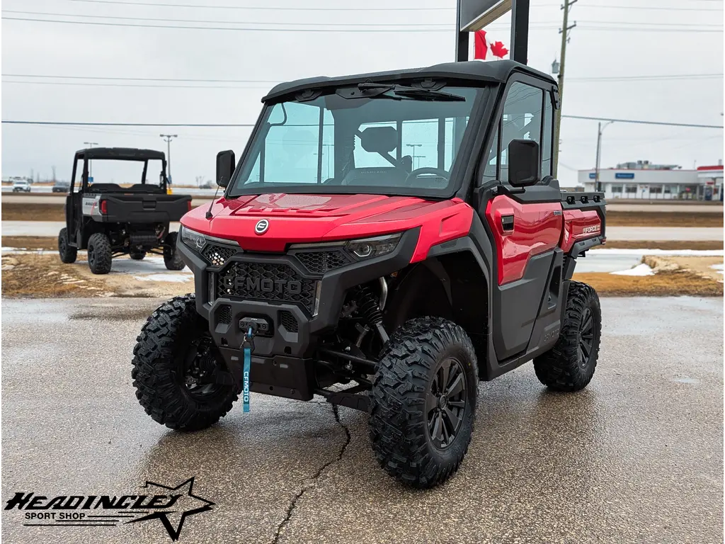 2025 CFMOTO UFORCE U10 PRO HIGHLAND // Bordeau Red