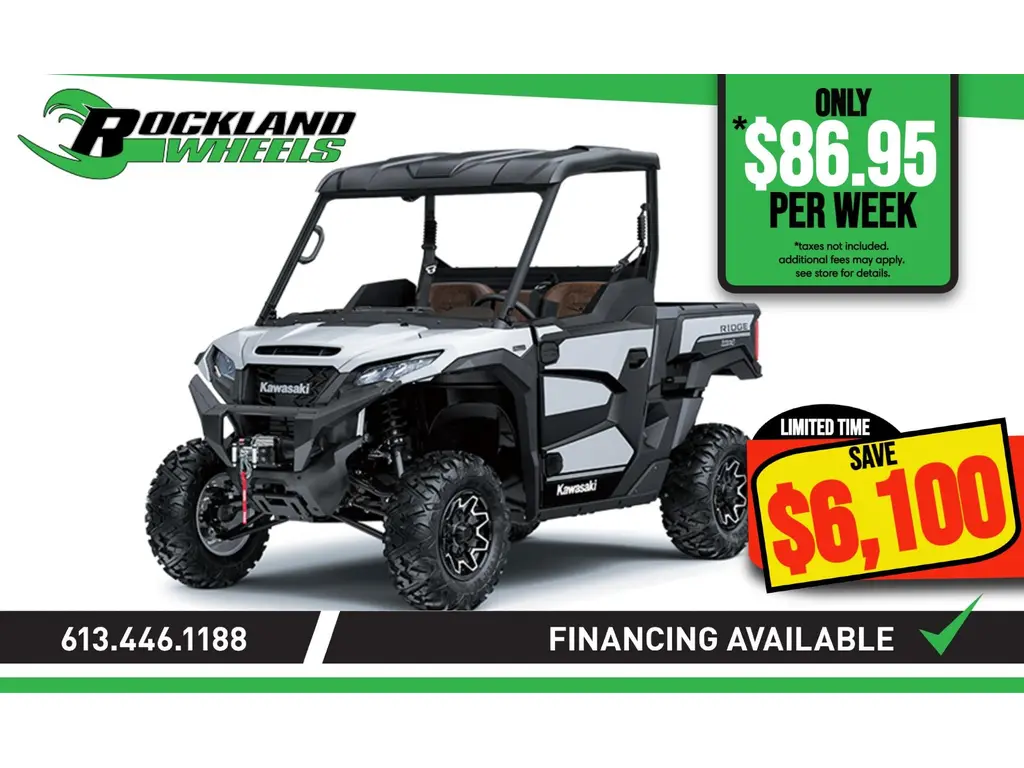 2024 Kawasaki RIDGE RANCH EDITION