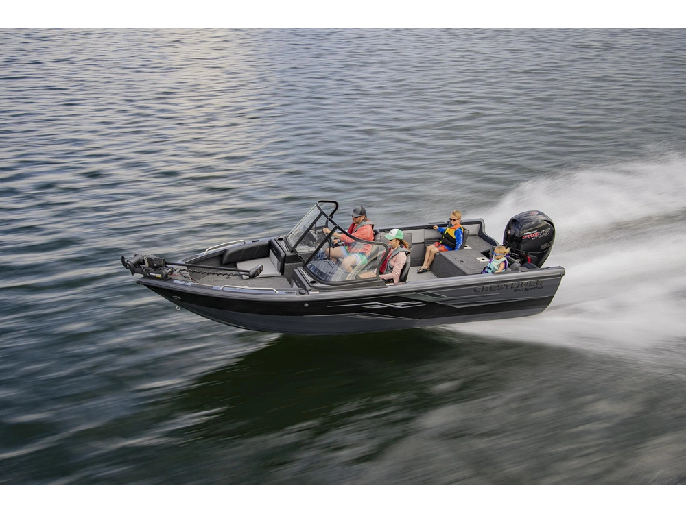 2025 Crestliner 1850 Sportfish - Gun Metal alt