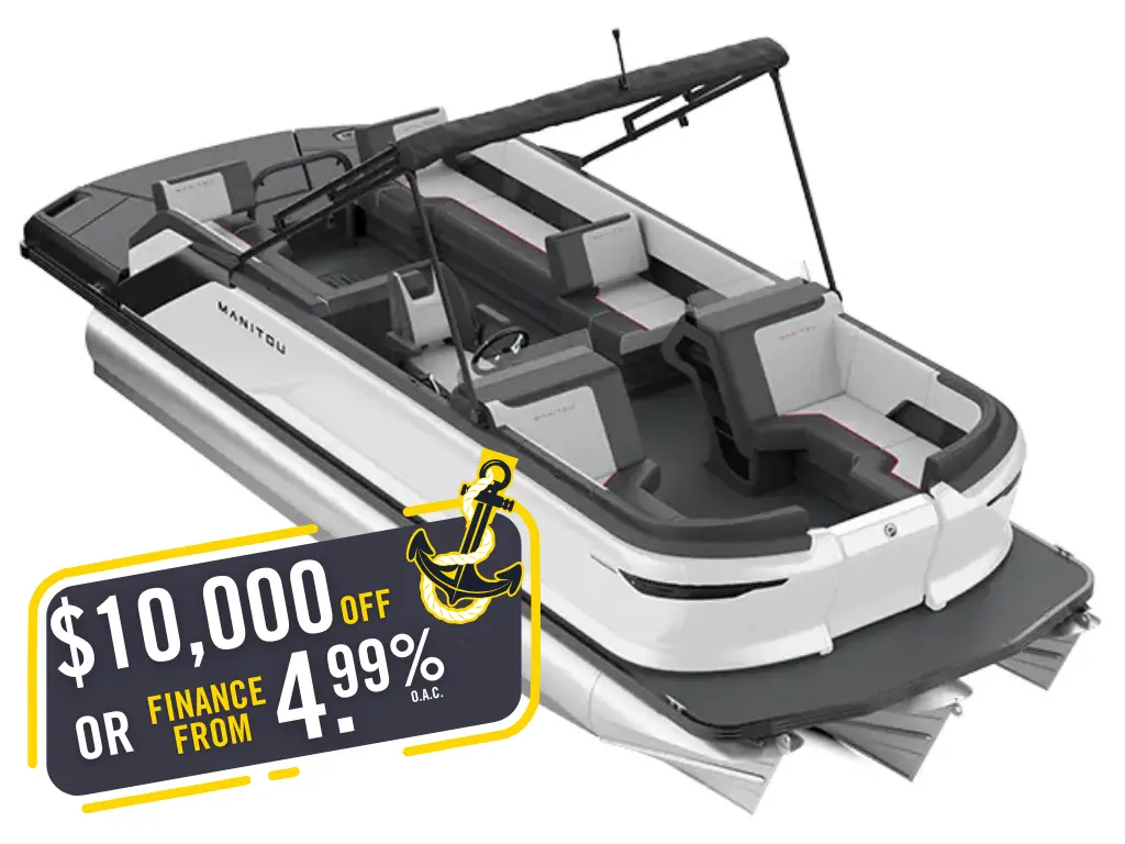 2024 Manitou 22 Cruise Switchback Max Deck Signature - 150HP w/Trailer