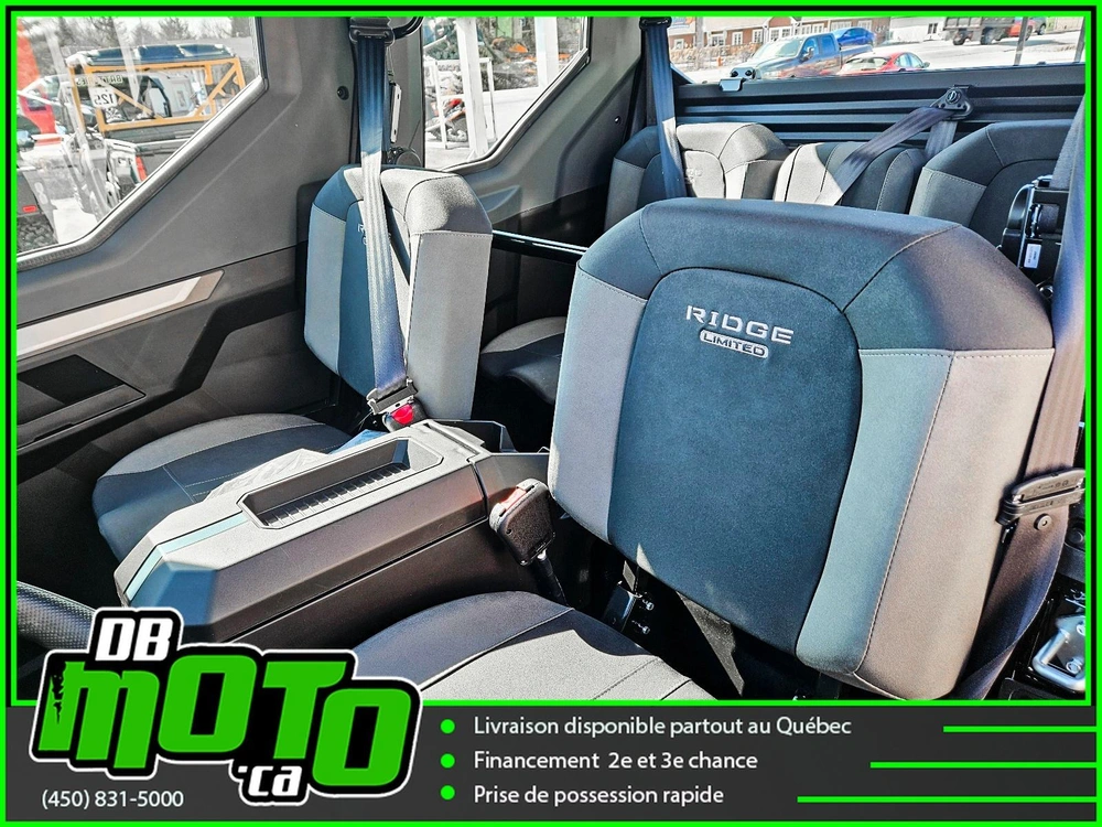 Kawasaki Ridge Xr Crew Limited 5 Places ** Aucun Frais Caché ** 2025 alt