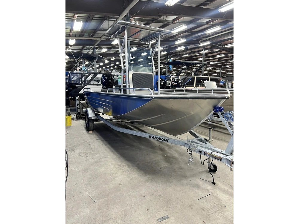 2025 Marlon Jon Boat Sp18 W/ Centre Console + 60hp Ct 4s Merc & Trailer
