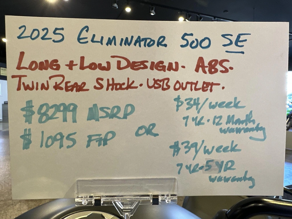 2025 Kawasaki Eliminator 500 Se alt