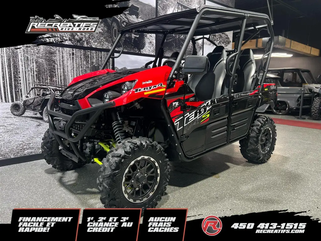 2023 Kawasaki TERYX4  S LE EPS **SEULEMENT 446KM!!**