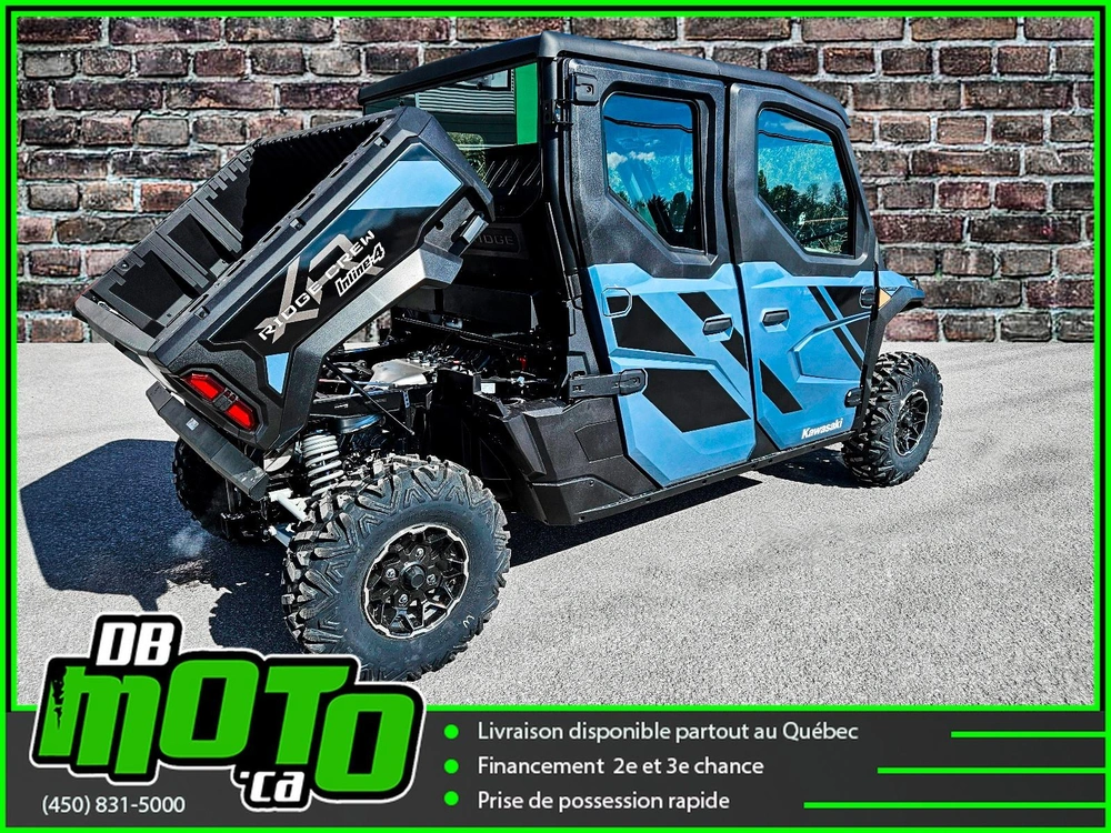 Kawasaki Ridge Xr Crew Limited 5 Places ** Aucun Frais Caché ** 2025 alt