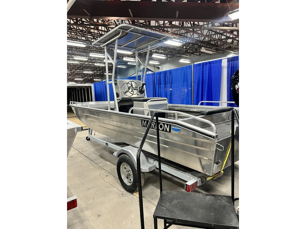 2025 Marlon Jon Boat Sp18 W/ Centre Console + 60hp Ct 4s Merc & Trailer