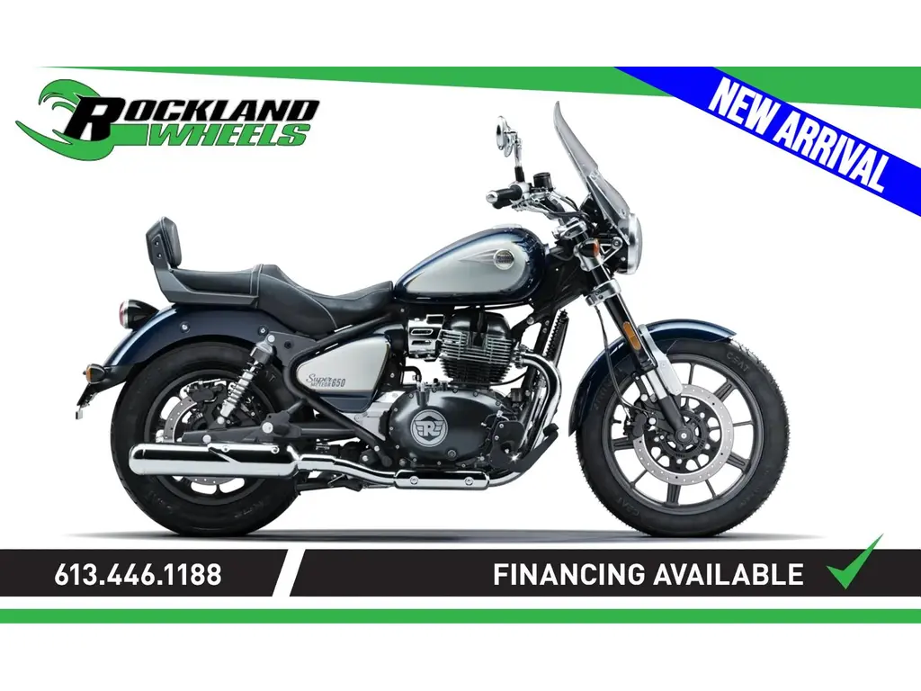 2024 Royal Enfield SUPER METEOR 650 - CELESTIAL BLUE