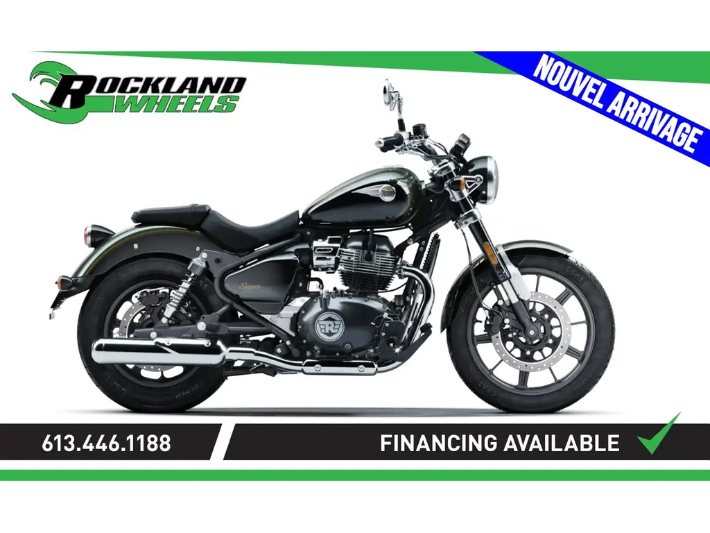 2024 Royal Enfield SUPER METEOR 650 - INTERSTELLAR GREEN