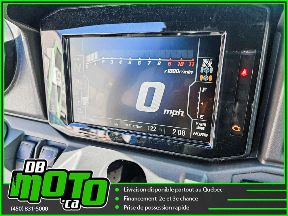Kawasaki Ridge Xr Crew Limited 5 Places ** Aucun Frais Caché ** 2025 alt