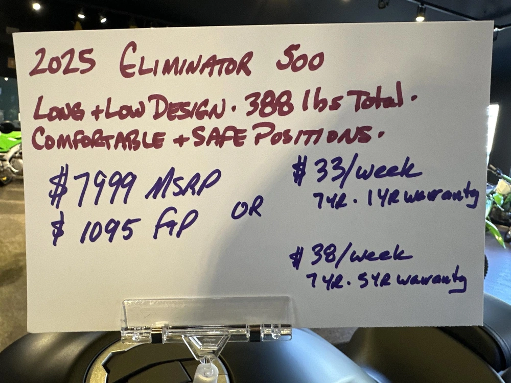 2025 Kawasaki Eliminator 500 alt
