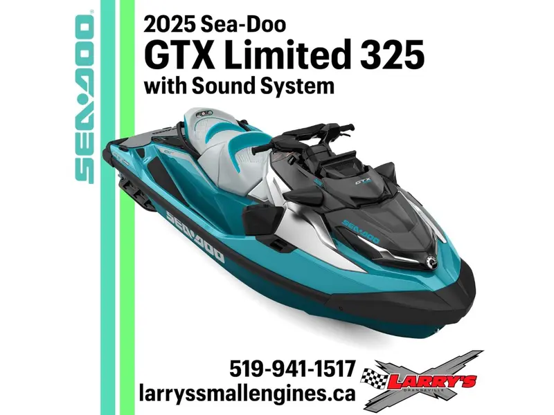 2025 Sea-Doo GTX Limited 325 with Sound System 26SB