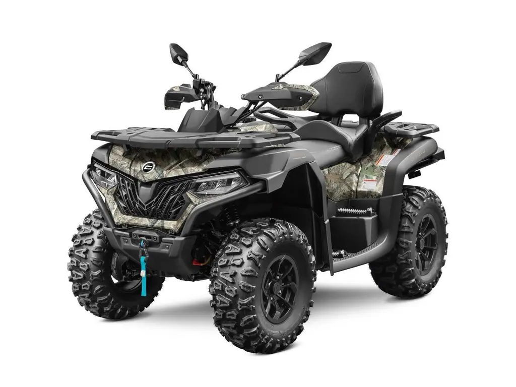 2025 CFMOTO CFORCE 600 Touring // True Timber Camo - w/ Bumpers & Windshield