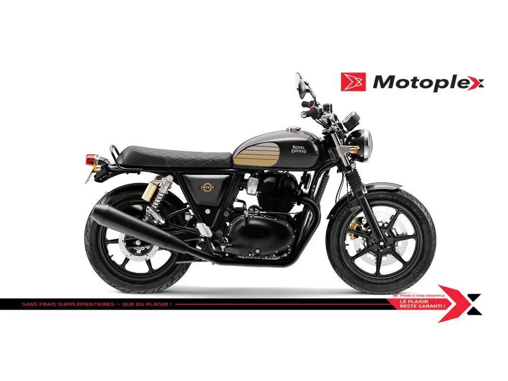 2024 Royal Enfield Interceptor 650 Black Ray