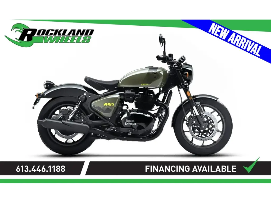 2024 Royal Enfield SHOTGUN 650 - GREEN DRILL